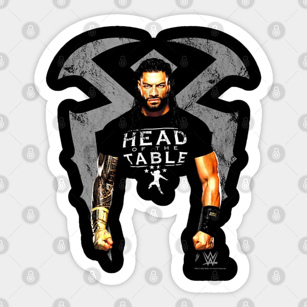 Roman Reigns Head Of The Table Portrait Sticker by Holman